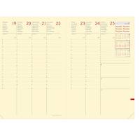 Agenda settimanale Ministro Prestige 2026,16 x 24 cm silk nero - 2417 - 2