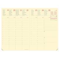 Agenda settimanale Affari Prestige ml 2026,10 x 15 cm silk nero - 2421 - 1