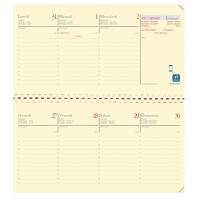 Agenda planing Planital 2026 con spirale 8,8 x 17 cm copertina Soho blu acciaio - 2466 - 1