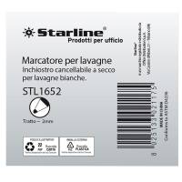 Marcatori per lavagne cancellabili - punta tonda 2 mm - colori assortiti - busta 4 pezzi - Starline - STL1652. - 8025133021175 - DMwebShop - 1