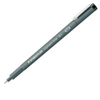 Pennarello Pigment Liner 308 - nero - 0,1 mm - conf. 10 pezzi - Staedtler - 308 01-9 - 4007817330395 - DMwebShop - 2