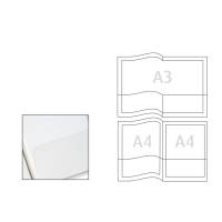 Cartelline con tasche Capri 69-T2 - PVC - 21 x 29,7 cm - cristallo - conf. 5 pezzi - Sei Rota - 26069002 - 8004972000565 - DMwebShop - 2