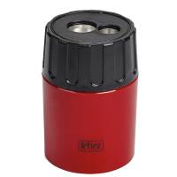 Temperamatite - 2 fori - con contenitore - conf. 10 pezzi - Lebez - 430 - 8007509052617 - DMwebShop - 2