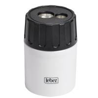 Temperamatite - 2 fori - con contenitore - conf. 10 pezzi - Lebez - 430 - 8007509052617 - DMwebShop - 3