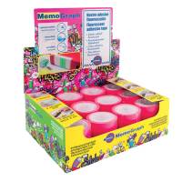 Ricarica nastro adesivo Memograph - 50 mm x 10 mt - rosa - conf. 12 pezzi - Eurocel - 021200652 - 8001814192778 - DMwebShop - 1