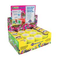 Ricarica nastro adesivo Memograph - 50 mm x 10 mt - giallo - conf. 12 pezzi - Eurocel - 021500652 - 8001814007409 - DMwebShop - 1