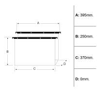 Cartella sospesa Cartesio Plus - cassetto - interasse 39 cm - fondo V - 37 x 25 cm - arancio - conf. 25 pezzi - Bertesi - 300/395 LINK A2 - 8058983261255 - DMwebShop - 1