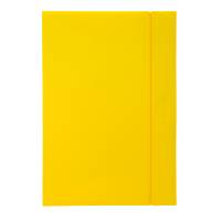 Cartella progetto con elastico - 24 x 35 cm - dorso 3 cm - giallo - conf. 10 pezzi - Fellowes - U140-GI - 8015687008296 - DMwebShop - 1