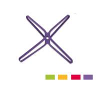 Elastici x Band diametro 10 x 15 x 1,1 cm 100 gr colori assortiti Lebez 515198 - 6011 - 1