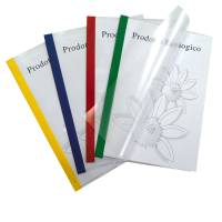 Cartelline Poli 200 PPL - 21 x 29,7 cm - trasparente - dorso blu - conf. 10 pezzi - Sei Rota - 66230507 - 8004972015729 - DMwebShop - 1