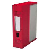 Scatola archivio Combi Box E600 - dorso 9 cm - 29,8 x 36,2 cm - rosso - Fellowes - E600RO - 8015687021981 - DMwebShop - 1