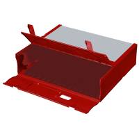 Scatola archivio Combi Box E600 - dorso 9 cm - 29,8 x 36,2 cm - rosso - Fellowes - E600RO - 8015687021981 - DMwebShop - 2