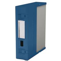 Scatola archivio Combi Box E600 - dorso 9 cm - 29,8 x 36,2 cm - blu - Fellowes - E600BN - 8015687021974 - DMwebShop - 1