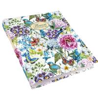 Raccoglitore Nature Flowers - A4 - 27 x 32 cm - 4 anelli - dorso 4 cm - conf. 5 pezzi - Pigna - 005479630 - 8005235185630 - DMwebShop - 4