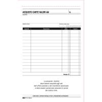 Blocco acquisto valori bollati - 50/50 fogli autoricalcanti - 23 x 15 cm - Edipro - E5784A - 8023328578411 - DMwebShop - 1