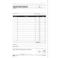 Blocco acquisto valori bollati - 50/50 fogli autoricalcanti - 23 x 15 cm - Edipro - E5784A - 8023328578411 - DMwebShop - 2