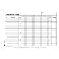 Blocco presenze - 15 x 23 cm - 50-50 fogli autoricalcanti - Edipro - E5143C - 8023328514310 - DMwebShop - 1