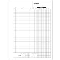 Blocco prima nota cassa - uso mano - 31 x 21 cm - 100 fogli - Edipro - E5356 - 8023328535605 - DMwebShop - 1