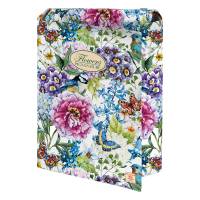 Cartella progetti Nature Flowers - 26 x 34 cm - dorso 7 cm - con elastico - conf. 3 pezzi - Pigna - 0089255D7 - 8005235009585 - DMwebShop - 1