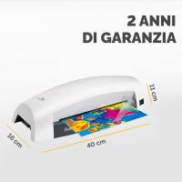 Plastificatrice Lunar A4 a caldo - 7117 - 3