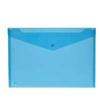 Buste con bottone - PPL - 33,5 x 23,5 cm - colori assortiti - conf. 5 pezzi - Lebez - 2192-5 - 8007509219225 - DMwebShop - 5