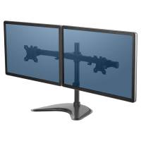 Braccio porta monitor Doppio Freestanding - Fellowes - 8043701 - 43859728008 - DMwebShop - 2
