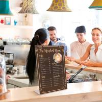 Portadepliant con base a L - A4 - 21 x 30 cm - Lebez - 80984 - 8007509096895 - DMwebShop - 1