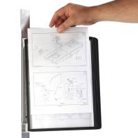 Leggio Vario Magnet Wall - 5 pannelli Sherpa inclusi - Durable - 5914-01 - 4005546506517 - DMwebShop - 3