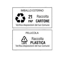 Etichetta adesiva - permanente - 70 x 42,3 mm - 21 etichette per foglio - bianco - conf. 100 fogli A4 - Starline - X210ODC521 - 8025133013743 - DMwebShop - 1