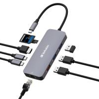 USB-C Pro Multiport Hub 9 Port CMH-09 - Verbatim - 32152 - 23942321521 - DMwebShop - 1