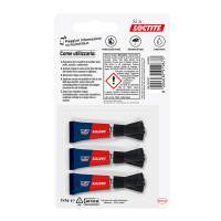 Colla Super Attak - 1 gr - trasparente - conf. 3 pezzi - Loctite - 2631597 - 8004630919673 - DMwebShop - 1