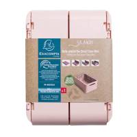 Scatola pieghevole The Smart Case mini Skandi 18,8 x 13,8 x 9,5 cm nude - 9540 - 1