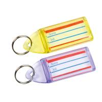 Targhette portachiavi - colori assortiti - conf. 15 pezzi - Lebez - P-3 - 8007509085233 - DMwebShop - 1