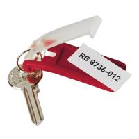 Portachiavi Key Clip - rosso - conf. 6 pezzi - Durable - 1957-03 - 4005546103815 - DMwebShop - 2