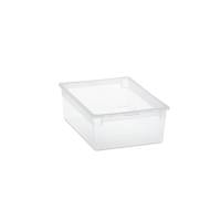 Contenitore multiuso Light Box mt - 27,8 x 39,6 x 13,2 cm - 12 lt - plastica - trasparente - Terry - 1001379 - 8005646013799 - DMwebShop - 1