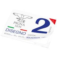 Blocco 2,240x330 cm 4 angoli 20 fogli 110 gr liscio squadrato - 9794 - 1