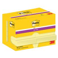 Blocco foglietti Super Sticky - giallo Canary - 47,6 x 47,6mm - 90 fogli - conf. 12 pezzi - Post-it - 7100290190 - 4064035065751 - DMwebShop - 1
