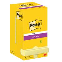 Blocco foglietti Super Sticky - giallo Canary - 76 x 76 mm - 90 fogli - conf. 12 pezzi - Post-it - 7100290155 - 4064035065690 - DMwebShop - 1