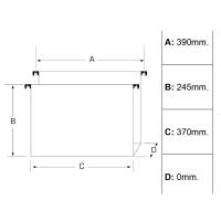 Cartella sospesa Avana - cassetto - interasse 39 cm - fondo V - 37 x 24,5 cm - avana - conf. 50 pezzi - Bertesi - 060/390 BETA-B1 - 8058983260487 - DMwebShop - 2