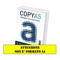 Carta Copy - A5 - 80 gr - bianco - 148 x 210 mm - risma 500 fogli - conf. 12 pezzi - Favini - A620505 - 8007057600506 - DMwebShop - 3
