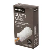Spolverino Dusty King - microfibra - 3 ricambi inclusi - bianco-nero - Perfetto - 0065E - 8000957006553 - DMwebShop - 1