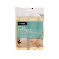 Retine di ricambio per scopa Pulipolvere - 45 x 22 cm - giallo - conf. 20 pezzi - Perfetto - 0260C - 8000957026032 - DMwebShop - 1