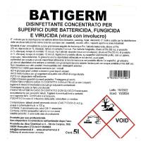 Detergente disinfettante Batigerm Tanica da 5 lt - 8290 - 1