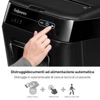 Distruggidocumenti AutoMax 200C - a frammenti - 32 lt - Fellowes - 4653602-99 - 10043859676122 - DMwebShop - 2