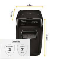 Distruggidocumenti AutoMax 200C - a frammenti - 32 lt - Fellowes - 4653602-99 - 10043859676122 - DMwebShop - 5