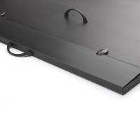 Valigetta Polionda Every Line Total Black 36,5 x 56,5 cm dorso 5,5 cm Favorit - 8050 - 1