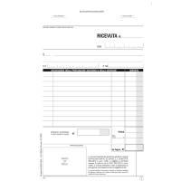 Blocco ricevute sanitarie numerate - 100-2 copie autoricalcanti - 21,5 x 14,8 cm - Data Ufficio - DU1653C1000 - 8008842585190 - DMwebShop - 1