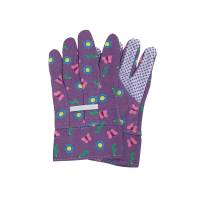 Guanti da giardino bambino - con palmo puntinato - taglia S - PVC - fantasie assortite - Verdemax - 4936 - 8015358049368 - DMwebShop - 1