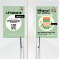 Etichette adesive per finestre - in carta - con pellicola - laser - rimovibili - 210 x 297 mm - 1et/fg - 10 fogli - bianco - Avery - L9001-10 - 4004182334904 - DMwebShop - 2