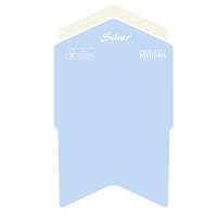 Busta Busta Silver FSC senza finestra gommata 11,4 x 16,2 cm 80 gr bianco - 12041 - 1
